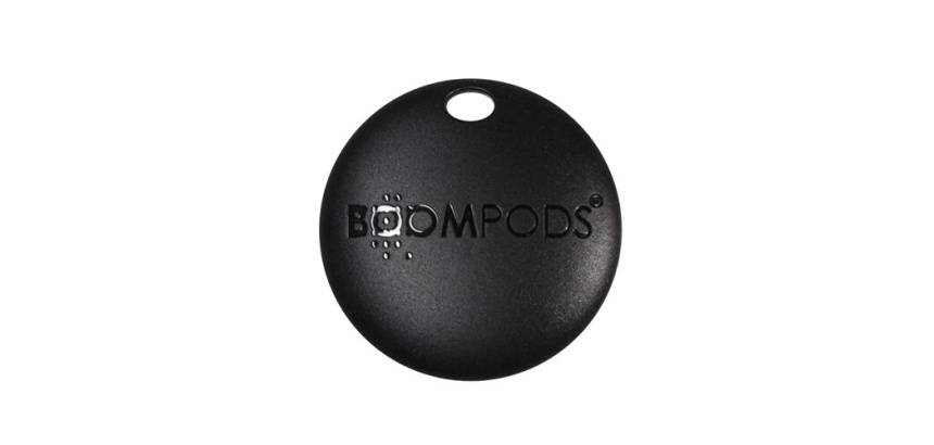 Balise connectée Boompods Finder Boomtag Noir