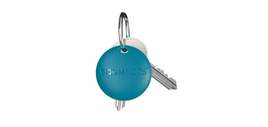 Balise connectée Boompods Finder Boomtag Bleu