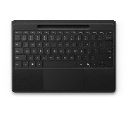 Clavier pour tablette Microsoft Flex pour Surface Pro 13 pouces avec emplacement de recharge pour stylet - Noir