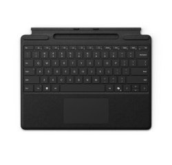 Clavier pour tablette Microsoft Surface Pro 13 pouces avec emplacement de recharge pour stylet - Noir