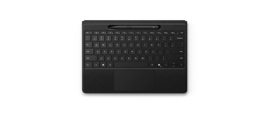 Clavier pour tablette Microsoft Flex pour Surface Pro 13 pouces avec Surface Slim Pen - Noir