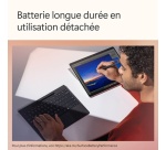 Clavier pour tablette Microsoft Flex pour Surface Pro 13 pouces avec Surface Slim Pen - Noir