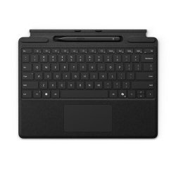 Clavier pour tablette Microsoft Surface Pro 13 pouces avec Surface Slim Pen - Noir