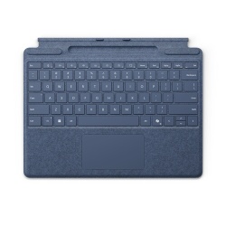 Clavier pour tablette Microsoft Surface Pro 13 pouces avec emplacement de recharge pour stylet - Bleu Saphir