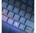 Clavier pour tablette Microsoft Surface Pro 13 pouces avec emplacement de recharge pour stylet - Bleu Saphir