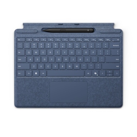 Clavier pour tablette Microsoft Surface Pro 13 pouces avec Surface Slim Pen - Bleu Saphir