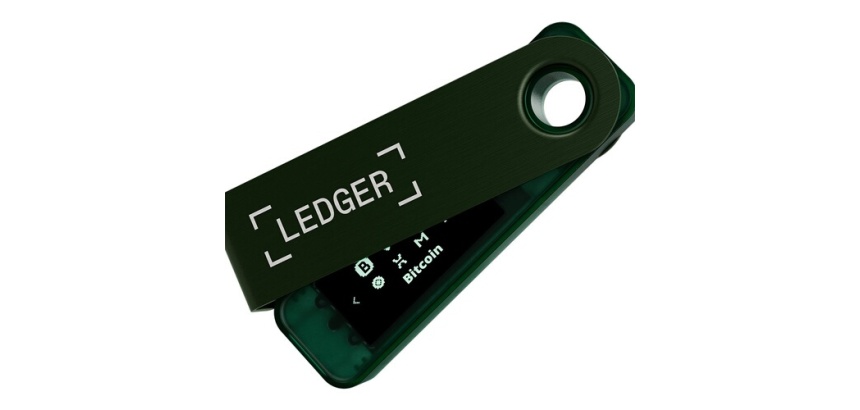 Cryptowallet Ledger Ledger Nano S Plus Vert emeraude