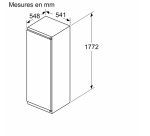 Réfrigérateur 1 porte Siemens ki81rnse0