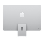 iMac Apple 24" 256 Go SSD 16 Go RAM Puce M4 CPU 8 cœurs GPU 8 cœurs Argent Clavier avec pavé numérique
