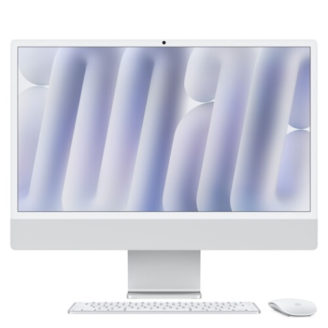 iMac Apple 24" 1 To SSD 16 Go RAM Puce M4 CPU 10 cœurs GPU 10 cœurs Argent