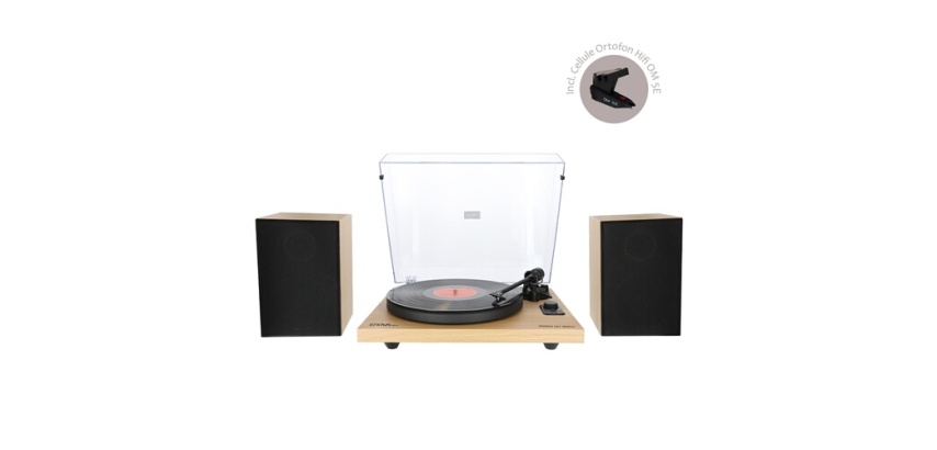 Platine vinyle Enova Hifi Vision 2 Set Hetre