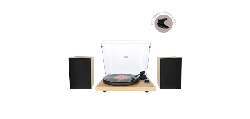 Platine vinyle Enova Hifi Vision 2 Set Hetre