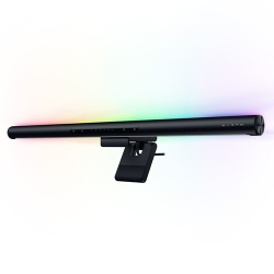 Lampe connectée Razer Aether Barre lumineuse pour moniteur avec double eclairage et Chroma RGB. 500Lux. Toutes tailles de moniteurs