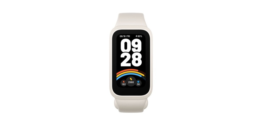 Montre connectée Xiaomi Mi Smart Band 9 active Beige White