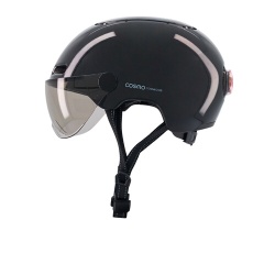 Casque vélo Cosmo Connected Fusion+ Anthracite Brillant Metallise