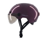 Casque vélo Cosmo Connected Fusion+ Violet Brillant Metallise