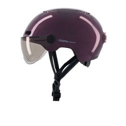 Casque vélo Cosmo Connected Fusion+ Violet Brillant Metallise