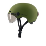 Casque vélo Cosmo Connected Fusion+ Kaki Mat