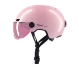 Casque vélo Cosmo Connected Fusion+ Rose Brillant Metallise