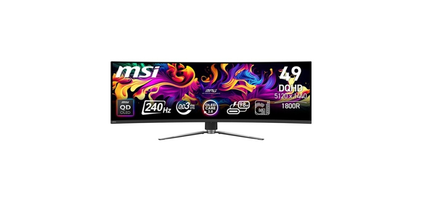 Ecran PC Msi MPG 491CQPX QD-OLED
