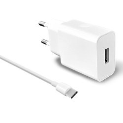 Chargeur pour téléphone mobile Everdrive Pack 2.4A + câble Type C 1M