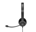 Casque PC Port Designs Micro Stereo filaire USB-A / USB-C avec telecommande ONR''300