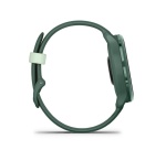 Montre connectée Garmin vívoactive 6, lunette Metallic Jasper Green avec boîtier vert sapin