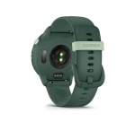 Montre connectée Garmin vívoactive 6, lunette Metallic Jasper Green avec boîtier vert sapin