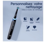 Brosse à dents électrique Oral B io 5 Duo Noire et Blanche X2