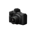Appareil photo compact Canon Kit Vlogging PowerShot V1 + Trépied HG-100TBR + Télécommande sans-fil BR-E1 + SD 128Go