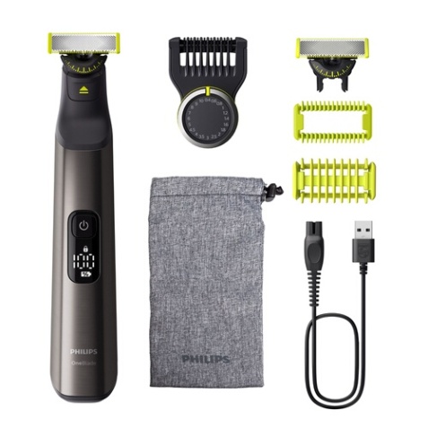 Tondeuse homme Philips QP6552/15 One Blade Pro 360 Visage + Corps