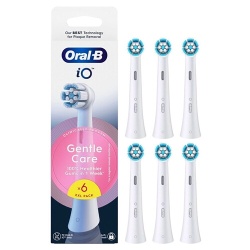 Brossette dentaire Oral B iO Brossettes Gentle Care Blanche X6