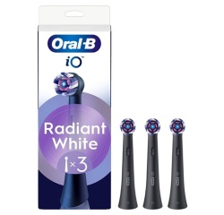 Brossette dentaire Oral B iO Radiant White Noire X3