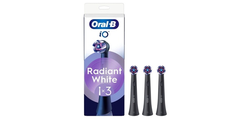 Brossette dentaire Oral B iO Radiant White Noire X3