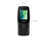 Téléphone portable basique Logicom Posh 405 4G 1,77, Dual sim 128mb + 48mb-Type C