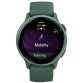 Montre connectée Garmin vívoactive 6, lunette Metallic Jasper Green avec boîtier vert sapin