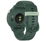 Montre connectée Garmin vívoactive 6, lunette Metallic Jasper Green avec boîtier vert sapin