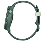 Montre connectée Garmin vívoactive 6, lunette Metallic Jasper Green avec boîtier vert sapin