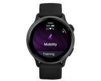 Montre connectée Garmin vívoactive 6, lunette Gray avec boîtier noir