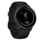 Montre connectée Garmin vívoactive 6, lunette Gray avec boîtier noir