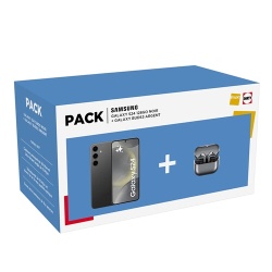 Smartphone Samsung Pack S24 128 Go + Buds3