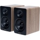 Enceinte PC Edifier M60 - Enceintes de bureau compactes certifiee High-Res Audio - 66 Watts - Bois