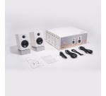 Enceinte PC Edifier M60 - de bureau compactes certifiee High-Res Audio - 66 Watts - Blanc