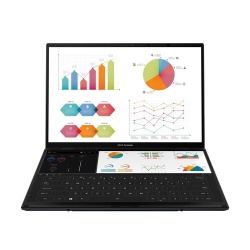 PC portable Asus Zenbook Duo OLED UX8406CA-DRFPZ240W 14" Ecran tactile Intel Core Ultra 9 32 Go RAM 1 To SSD Gris