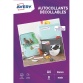 Papier d'impression Avery Dennison 8 autocollants blancs mats - enlevables sans trace - A4 -Jet d'encre