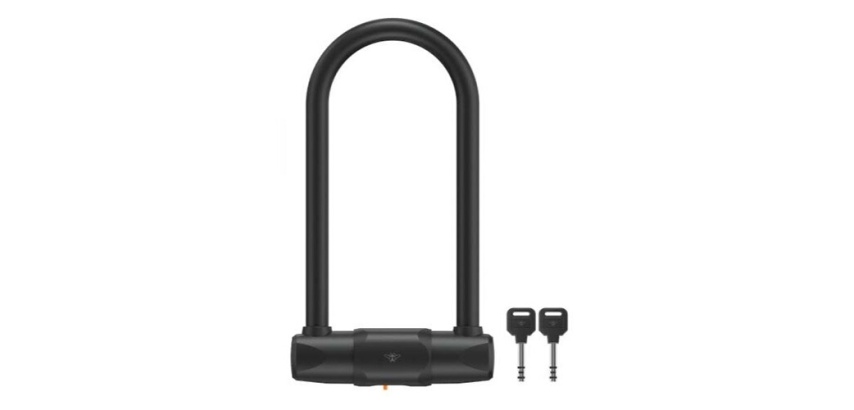 Antivol Casr en U Grande Taille Certifié FUB 2 roues Noir