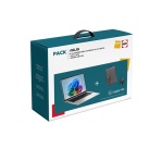 PC portable Asus Pack Vivobook 14 14S1407QA-BRUN078W 14'' 60Hz Copilot+PC Snapdragon X 16 Go RAM 512 Go SSD Gris + Sac à dos + Souris sans fil