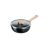 Poele Tefal One Pick Pot Pan 22 cm + Couvercle G1662504 Noir