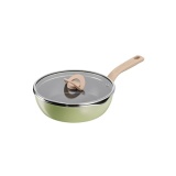 Poele Tefal One Pick Pot Pan 22 cm + Couvercle G1748604 Vert lichen