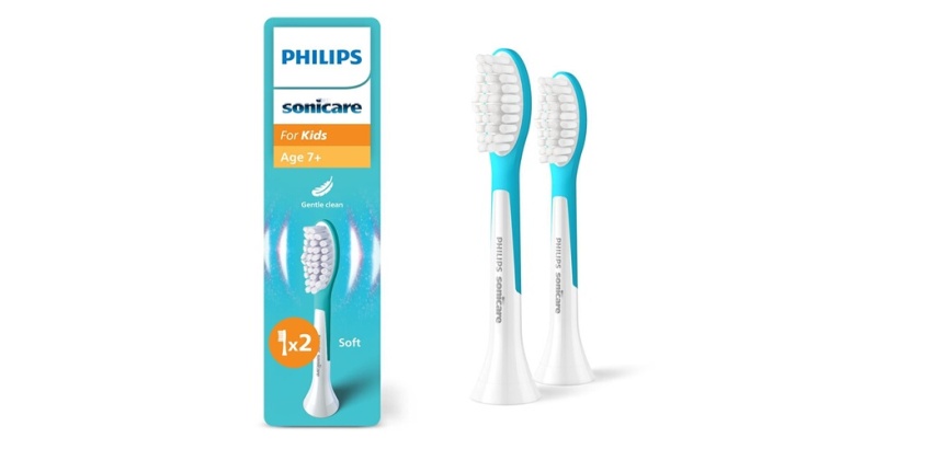 Brossette dentaire Philips HX6042/90 Bleu X2